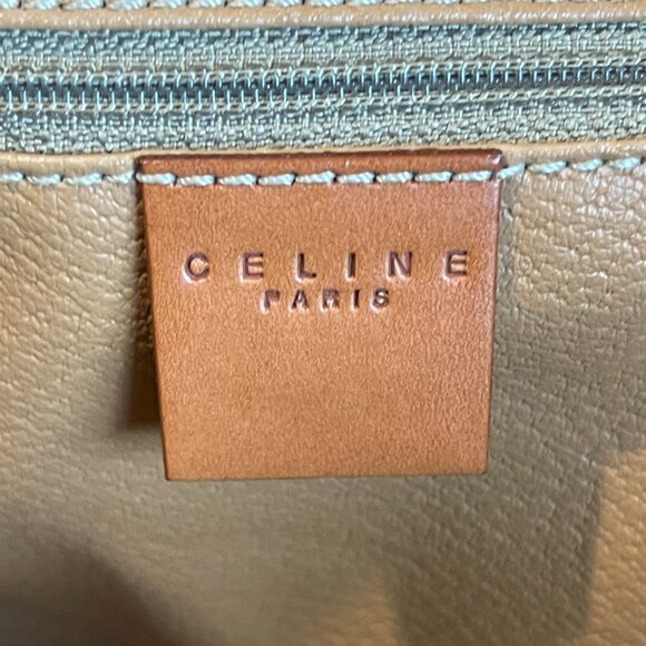 Celine Vintage Macadam Coated Canvas Duffle Bag - Brown - Preowned - Picture 16 of 16